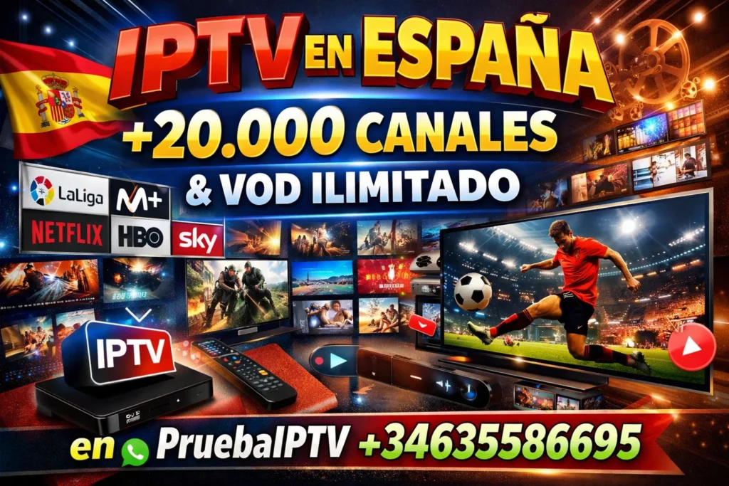el Mejor Servicio IPTV en España