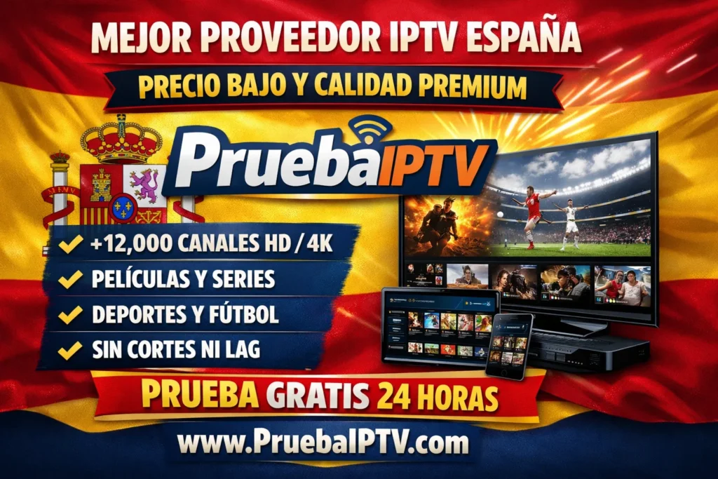 Mejor Proveedor IPTV España Precio Bajo y Calidad Premium